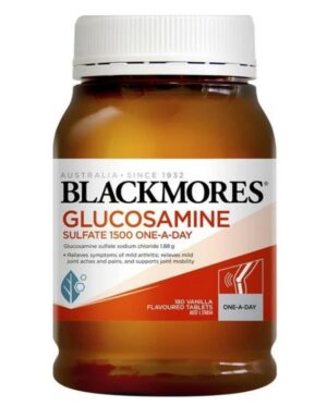 Viên uống Blackmores Glucosamine 1500mg hộp 180 viên của Úc