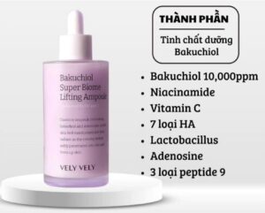 💦Tinh chất dưỡng da căng bóng, giảm nhăn Bakuchiol