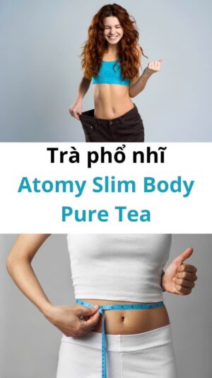 Trà phổ nhĩ giảm cân automy slim body Puer tea Hàn quốc