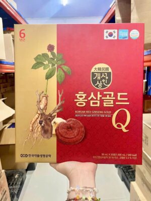 NƯỚC HỒNG SÂM NHUNG HƯƠU LINH CHI Q GOLD  VÀ Q PLUS 🎎