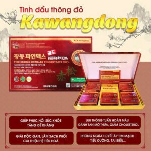 TINH DẦU THÔNG ĐỎ HÀN QUỐC KWANGDONG PHARM HEALTH CARE-